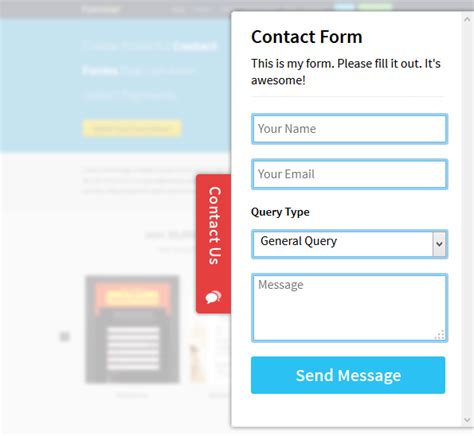using the following trackback link this contact form|JavaScript Contact Form: Tutorial with Code .